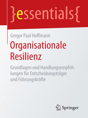 cover image of Organisationale Resilienz